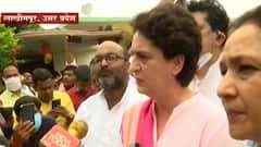 Priyanka Gandhi : प्रियांका गांधी यूपीतील लाखीमपूर पीडित तरुणीच्या भेटीला
