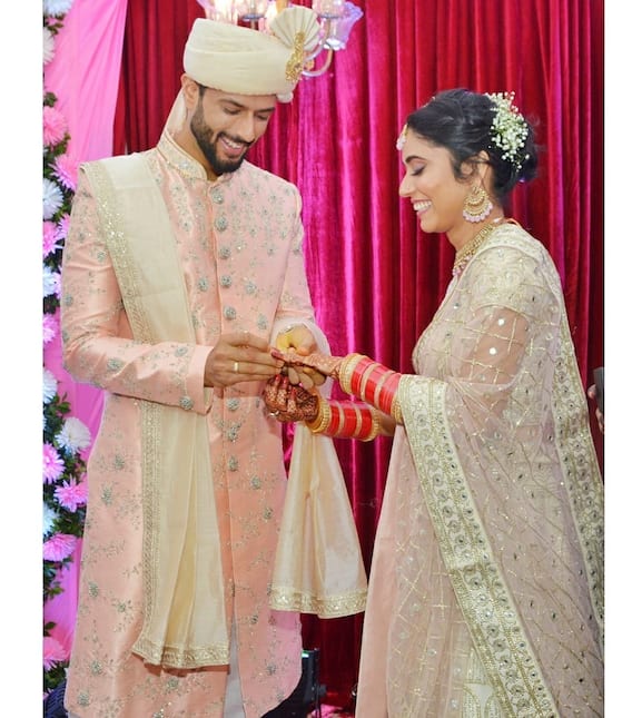 Cricketer Shivam Dube Marries Long-Time Girlfriend Anjum Khan In A Traditional Muslim Wedding, See Pics Here