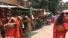 Kalighat: বিপত্তারিণী পুজোয় কালীঘাটে ভিড়, উধাও দূরত্ব বিধি