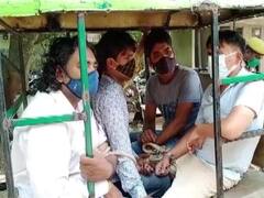 यूपी: सपा के प्रदर्शन में 'पाकिस्तान जिंदाबाद' के नारे लगने का आरोप, पांच गिरफ्तार