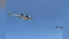 Two MH-60R helicopters handed over to India by US Navy