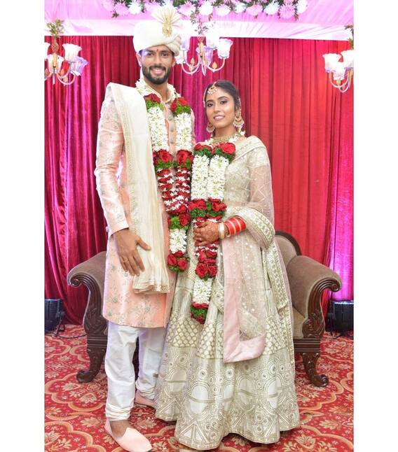 Cricketer Shivam Dube Marries Long-Time Girlfriend Anjum Khan In A Traditional Muslim Wedding, See Pics Here