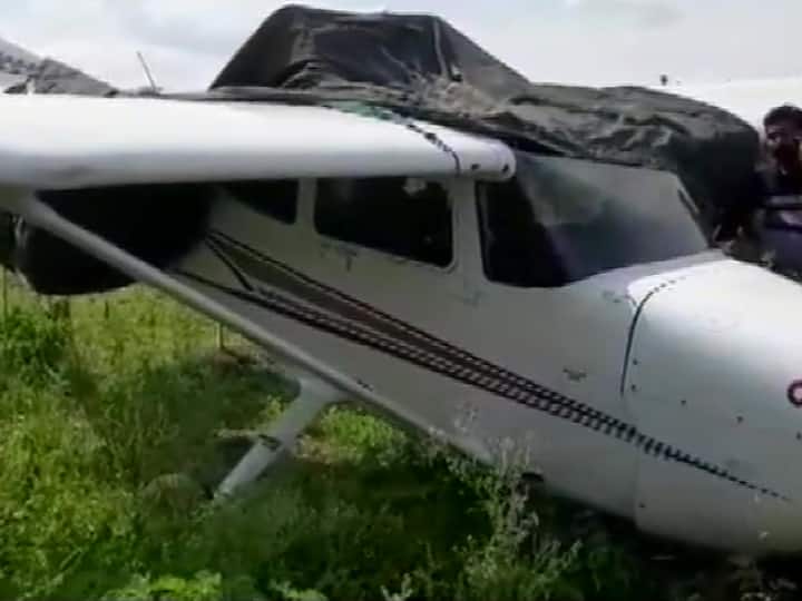 Aircraft Skids Off Runway In Madhya Pradesh’s Sagar, Trainee Pilot Safe Aircraft Skids Off Runway In Madhya Pradesh’s Sagar, Trainee Pilot Safe