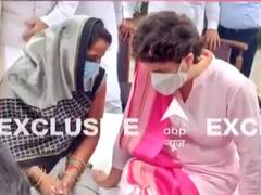 Priyanka Gandhi UP Visit: Congress Leader Meets SP Worker Manhandled During Block Panchayat Polls
