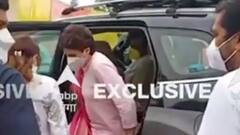 Priyanka Gandhi को लेकर गांव में नारेबाजी, अभद्रता पीड़िता से मिलने पहुंची थी सिमरा घाट