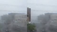 સૌરાષ્ટ્રમાં ભારે પવન સાથે વરસાદ, ઘણા વિસ્તારોમાં વીજપોલ સહિત વૃક્ષો થયા ધરાશાયી