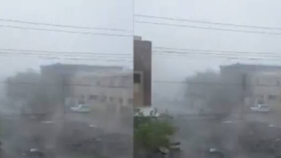 સૌરાષ્ટ્રમાં ભારે પવન સાથે વરસાદ, ઘણા વિસ્તારોમાં વીજપોલ સહિત વૃક્ષો થયા ધરાશાયી