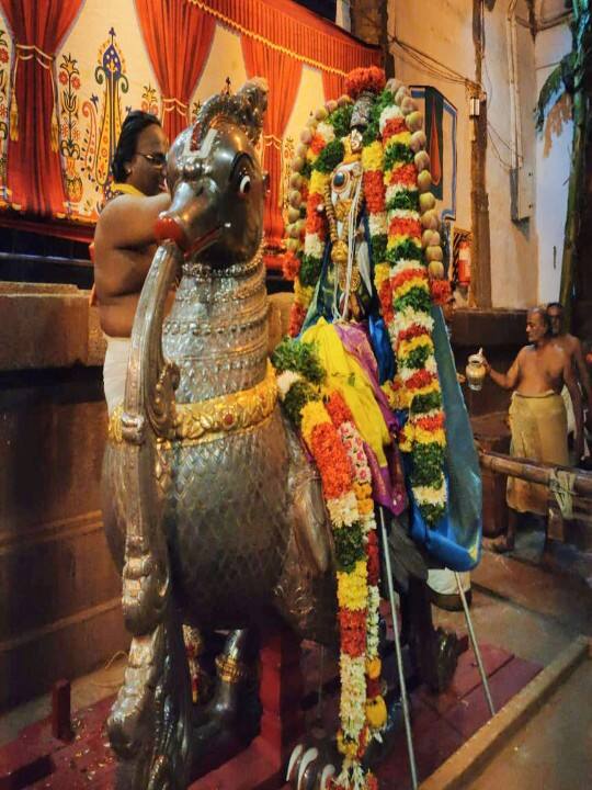 அழகர்கோவில் ஆடிப்பெருந்திருவிழா முதல் நாள் அன்ன கள்ளழகர்வாகனத்தில்