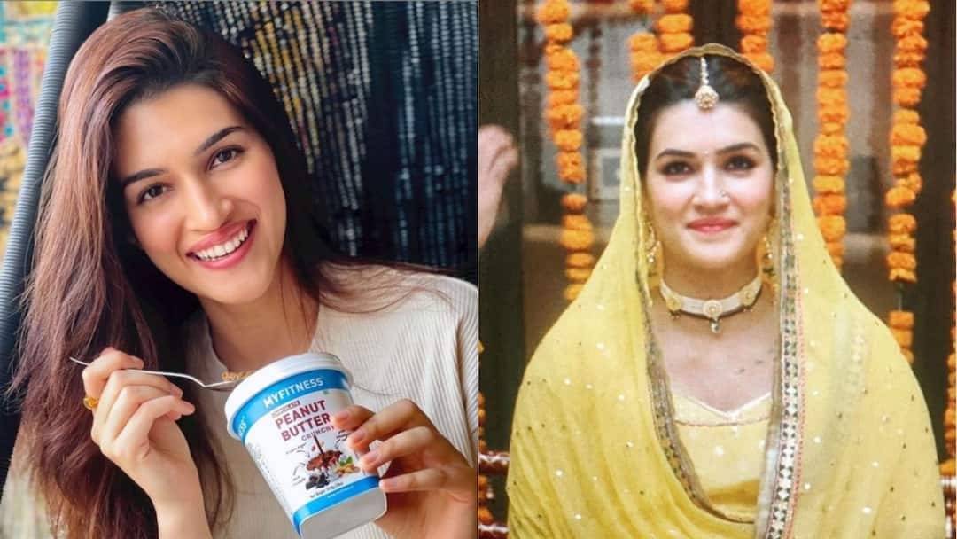 Chubbiest day of Mimi Kriti Sanon shared photo from sets of Upcoming movie ahead of release 'নিজেকে নিজে চিনতে পারছি না!' ছবি শেয়ার করে লিখলেন কৃতি