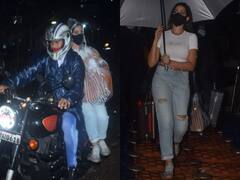 हाथ में बैग थामे, रेनकोट पहन ये किसके साथ बाइक पर बैठ फुर्र से निकलीं Nora Fatehi? देखते रह गए आस-पास के लोग