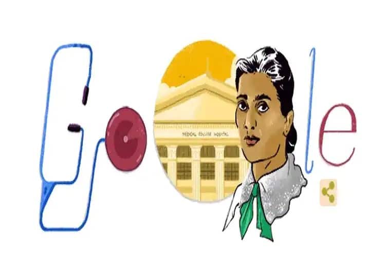 Google Doodle remembers Dr Kadambani Ganguly on her 160th birthday Google Doodle : स्त्री मुक्तीचा मार्ग प्रशस्त करणाऱ्या कादंबरी गांगुलीना गुगल डूडलचा सलाम
