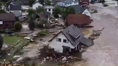 'Flood damage' visuals from Europe