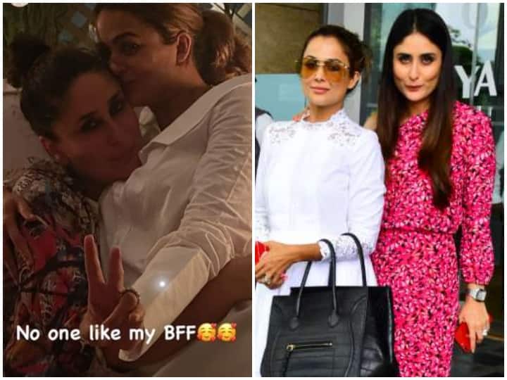 Kareena Kapoor shared a photo with Amrita Arora said there is no one like my friend Inside Photos: देर रात करीना कपूर खान ने की पार्टी, यहां देखिए जश्न में डूबी अंदर की तस्वीरें