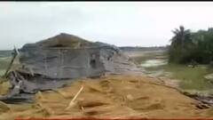 Bengal Politics: সবার সামনে ভেঙে গুঁড়িয়ে দেওয়া হল তৃণমূলের পার্টি অফিস, অভিযুক্ত বিজেপি