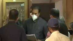 ED team arrives at Maharashtra Former HM Anil Deshmukh's residence in Katol