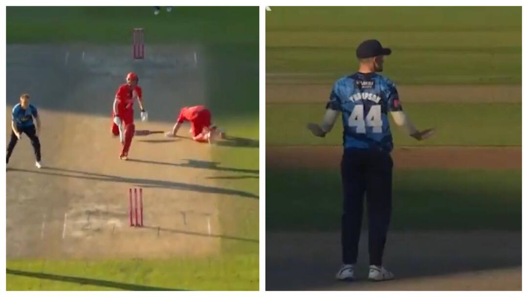 Great Sportsmanship: Croft Goes Down While Taking A Run, Root Led Yorkshire Don't Run Him Out Great Sportsmanship: Croft Goes Down While Taking A Run, Root Led Yorkshire Don't Run Him Out
