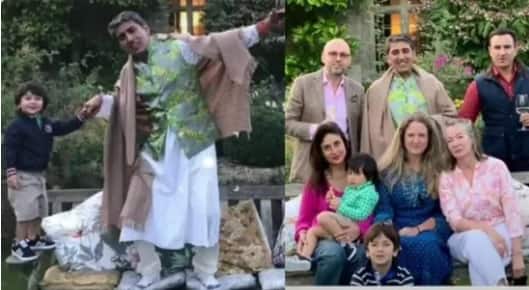 दोस्त के जन्मदिन पर करीना ने बेटे तैमूर की पुरानी फोटो साझा की, देखिए कितने क्यूट हैं तैमूर Kareena Kapoor shares goofy throwback pics of Taimur, Saif Ali Khan on friend's birthday, see here दोस्त के जन्मदिन पर करीना ने बेटे तैमूर की पुरानी फोटो साझा की, देखिए कितने क्यूट हैं तैमूर