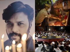IN PICS | Glimpses From Danish Siddiqui's Funeral In Delhi; Hundreds Pay Tribute To The Award-Winning Photojournalist