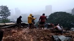 कळवा दरड दुर्घटना : पाच जणांचा मृत्यू,दोघांचं रेस्क्यू ऑपरेशन, कळव्याच्या घोलाई नगर भागात कोसळली दरड