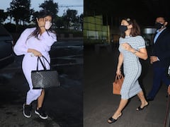 Celebs Spotted: थाई स्लीट ड्रेस और हवा में उड़ती जुल्फें....मुंबई एयरपोर्ट पर Janhvi Kapoor का दिखा हटके अंदाज, बॉडीकॉन ड्रेस में दिखीं jacqueline Fernandez