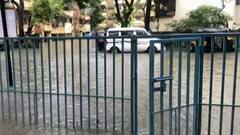 Thane Rain : ठाण्यातील वृंदावन सोसायटी पाण्याखाली, नागरिकांचे हाल