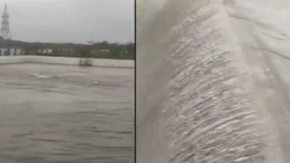 રાજકોટ:સૌની યોજના હેઠળ છોડવામાં આવેલું પાણી ત્રંબા, પાણી છોડવા CMએ કર્યો હતો આદેશ