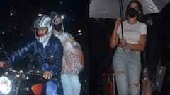 Nora Fatehi Photos: হাতে ব্যাগ, রেনকোট পরে কার সঙ্গে বাইকে তাড়াহুড়ো করে বেরোলেন নোরা?