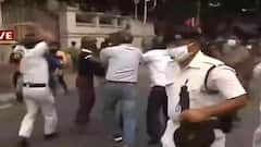 WB Police Constable Recruitment: বিক্ষোভরত চাকরিপ্রার্থীদের ছত্রভঙ্গ পুলিশের, দু'পক্ষের খণ্ডযুদ্ধে রণক্ষেত্র ভবানী ভবন