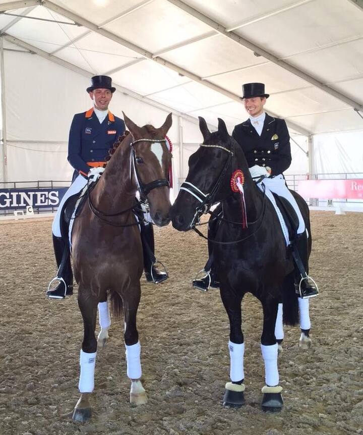 Edward Gal and Hans Peter: డచ్ జంటైన వీరు హాలాండ్ తరఫున ఈ ఒలింపిక్స్‌లో పాల్గన్నారు. Equestrian Dressage లో వీరు పాల్గొన్నారు.