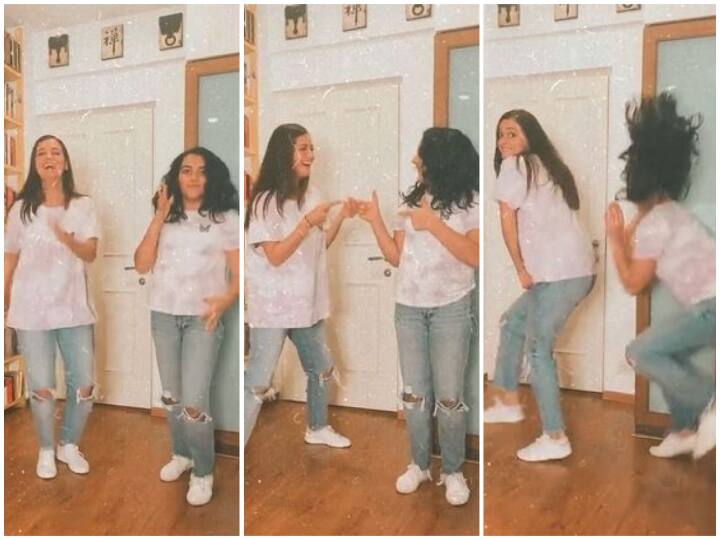 Dia Mirza Dancing With Step-Daughter Samaira on viral Bestie song Watch: New Mommy Dia Mirza Dances With Step-Daughter & ‘Bestie’ Samaira In Matching Outfits, Days After Announcing Son Avyaan’s Birth ; Video VIRAL!