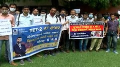 ગુજરાત સરકારે 3300 વિદ્યાસહાયકોની ભરતીનું વચન ન પાળતા ટેટ પાસ ઉમેદવારોએ શું કર્યું? જુઓ વીડિયો