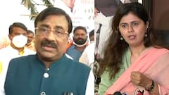 Sudhir Mungantiwar on Pankaja Munde:शेवटच्या श्वासापर्यंत पंकजा मुंडे भाजपतच राहतील:सुधीर मुनगंटीवार