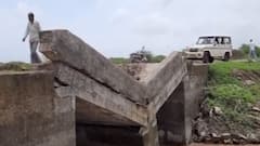 જૂનાગઢ:માણાવદરમાં 1 કલાકમાં 5 ઇંચ વરસાદ, સણોસરા ગામનો પુલ ધરાશાયી