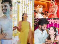 Rahul Disha Wedding Pics: হলদি থেকে রিসেপশন, ছবিতে রাহুল-দিশার বিয়ে