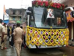 Ashadhi Wari : बोला पुंडलिका वरदे... मानाच्या पालख्यांचं एसटीनं पंढरीकडे प्रस्थान, पाहा फोटो