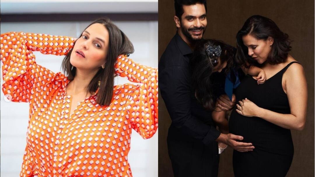 Neha Dhupia-Angad Bedi announce second pregnancy with emotional post, know in details Neha Dhupia Second Pregnancy: '২ দিন ধরে ভেবেছি কী বলব', বেবি বাম্পের ছবি দিয়ে লিখছেন নেহা
