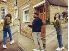 Anushka Sharma Viral Photos: लंदन की सड़कों पर पति विराट कोहली संग मस्ती करती दिखीं अनुष्का शर्मा, देखें तस्वीरें