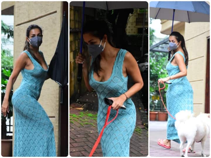 बॉलीवुड अभिनेत्री मलाइका अरोड़ा अक्सर ही मॉर्निंग वॉक करने मुंबई में सड़कों पर निकल जाती हैं. आज बारिश के मौसम में मलाइका का ऐसा अंदाज दिखा कि लोगों के होश उड़ गए.