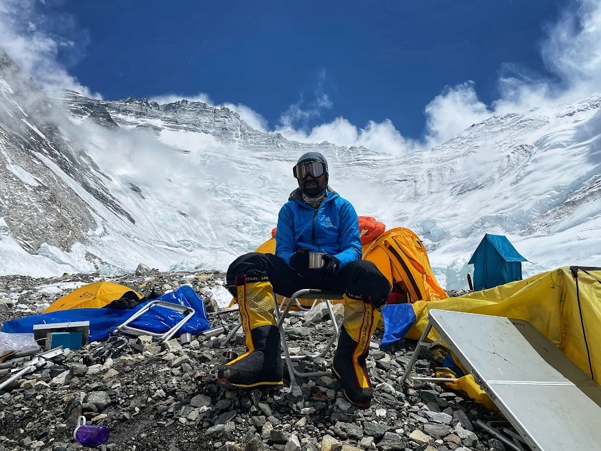 ABP Live Exclusive |  Climber Harshvardhan conquers Kovid, climbs Mount Everest after getting infected