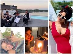 Priyanka Chopra’s Husband Nick Jonas Sends A String Quartet For Her Birthday; Actress Shares Glam Filled PICS From Her Quiet Celebration In London