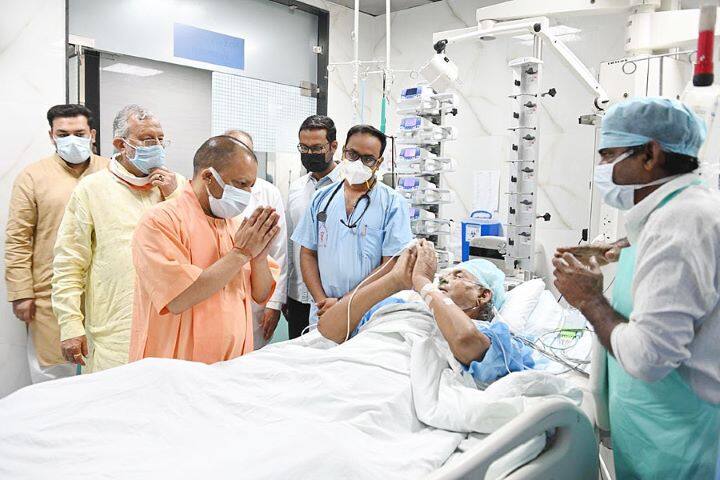 Former CM Kalyan Singh's Health Unstable, Faces Breathing Issue Former CM Kalyan Singh's Health Unstable, Faces Trouble In Breathing