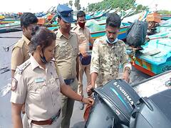 மீன்பிடி ஒழுங்குமுறை சட்டம் 1983 விதி மீறல்; கடலோர கிராமங்களில் ஆய்வு.