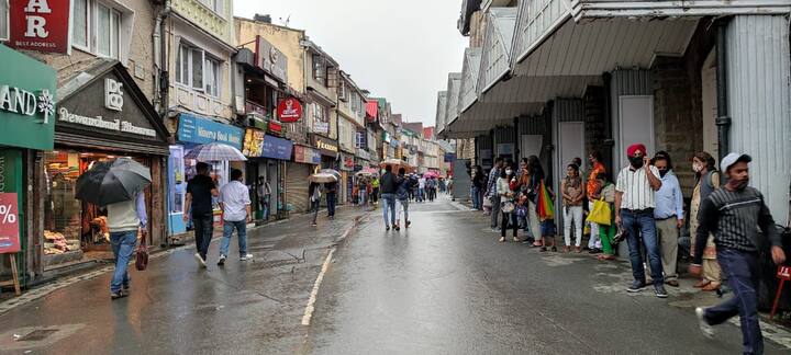 ਸ਼ਿਮਲਾ ਵਿੱਚ ਮੀਂਹ