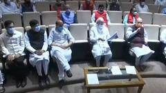 BJP संसदीय दल की बैठक में बोले PM Modi-'विपक्ष कोरोना पर चर्चा से भाग रहा है'