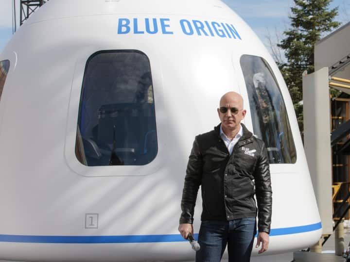 Blue Origin Launch: Jeff bezos successfully completes space flight Jeff Bezos: బెజోస్ రోదసీ యాత్ర సూపర్ హిట్.. ఇవే విశేషాలు!