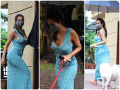 Too Hot to Handle! बारिश के मौसम में हाथ में छाता लिए मॉर्निंग वॉक पर निकलीं मलाइका अरोड़ा, इतना हॉट अवतार देख लोगों का दिल फिसल गया