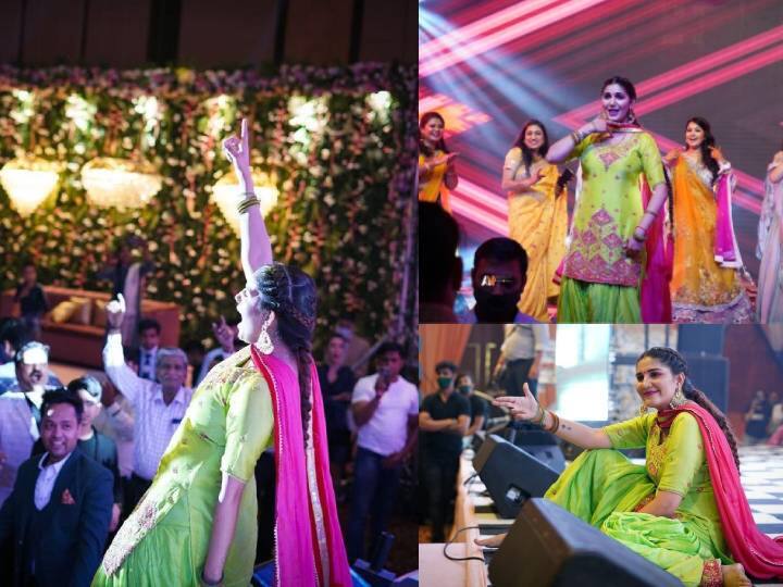 बिग बॉस फेम और हिरयाणवी डांसर सपना चौधरी ने सोशल मीडिया पर काफी एक्टिव रहती हैं और अक्सर अपनी तस्वीरें और वीडियो शेयर करती  रहती हैं. हाल में उन्होंने अपनी कई तस्वीरें शेयर की हैं. इन तस्वीरों को देखकर लगता है कि उन्होंने स्टेज पर वापसी कर ली है.