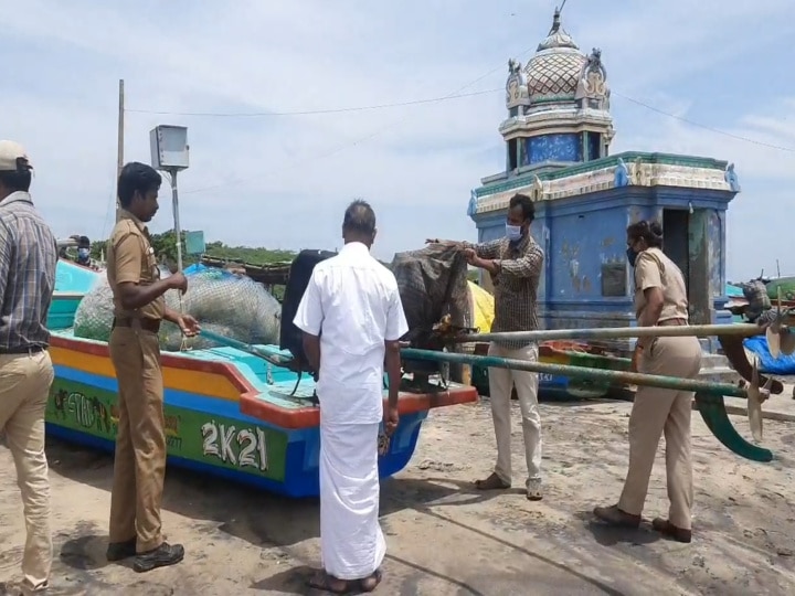 மீன்பிடி ஒழுங்குமுறை சட்டம் 1983 விதி மீறல்; கடலோர கிராமங்களில் ஆய்வு.