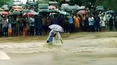 देश के कई राज्यों में बारिश से हाहाकार, कहीं बही कार तो कहीं डूबे लोग