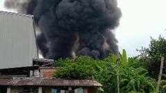 Fire in Maheshtala: মহেশতলায় রাসায়নিক কারখানার আগুন নেভাতে রোবট নামাল দমকল